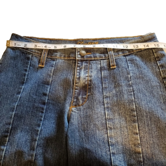 Destiny Loose Flare Cropped Jeans 7/8 - Picture 6 of 8